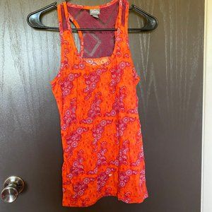 Razor Back Lava Orange Tank